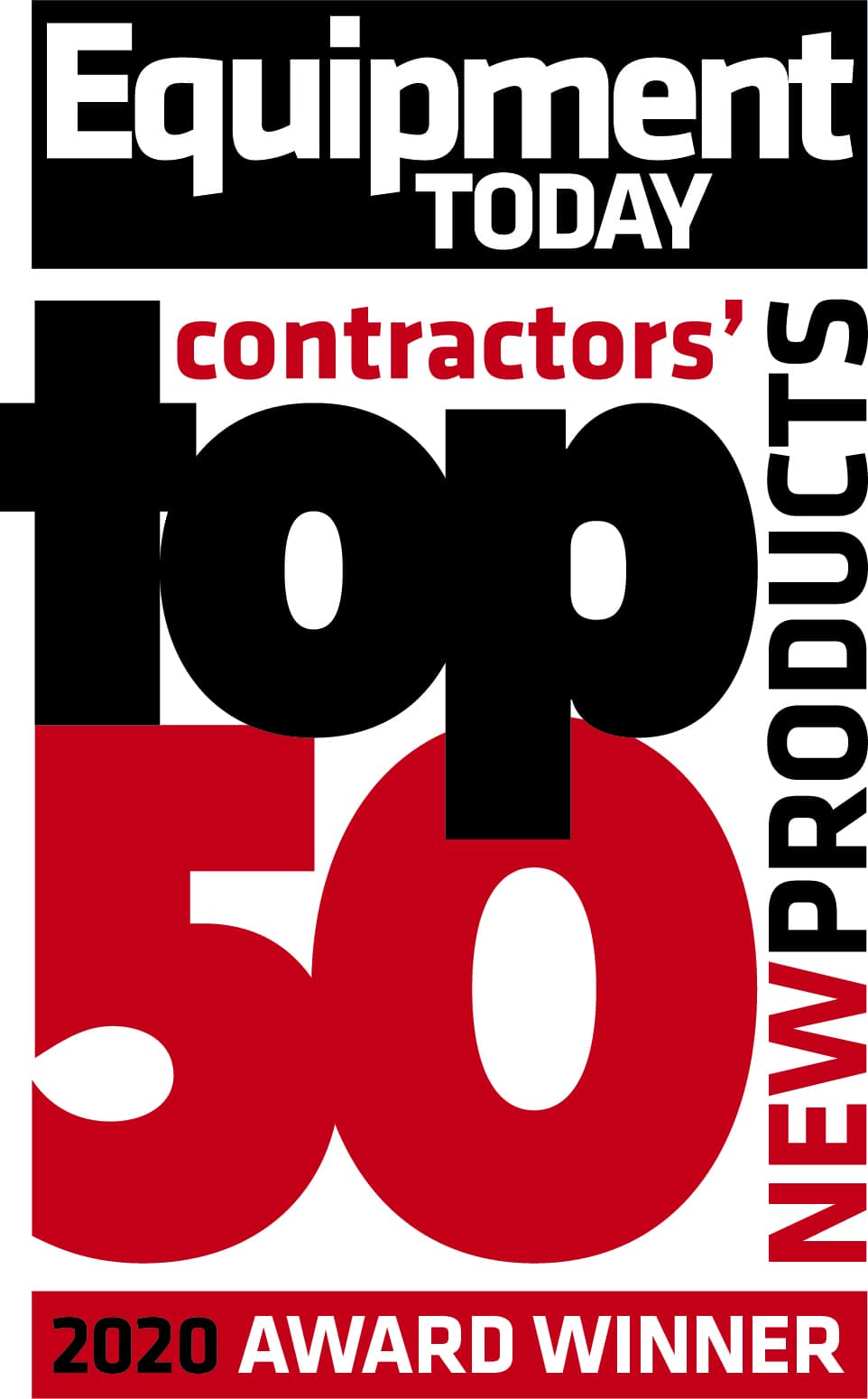 2020 Top50 Contractors Award WinnerLogo