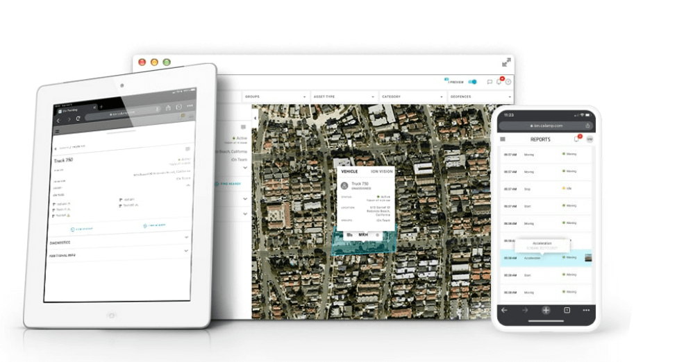 Fleet tracking apps for major platforms