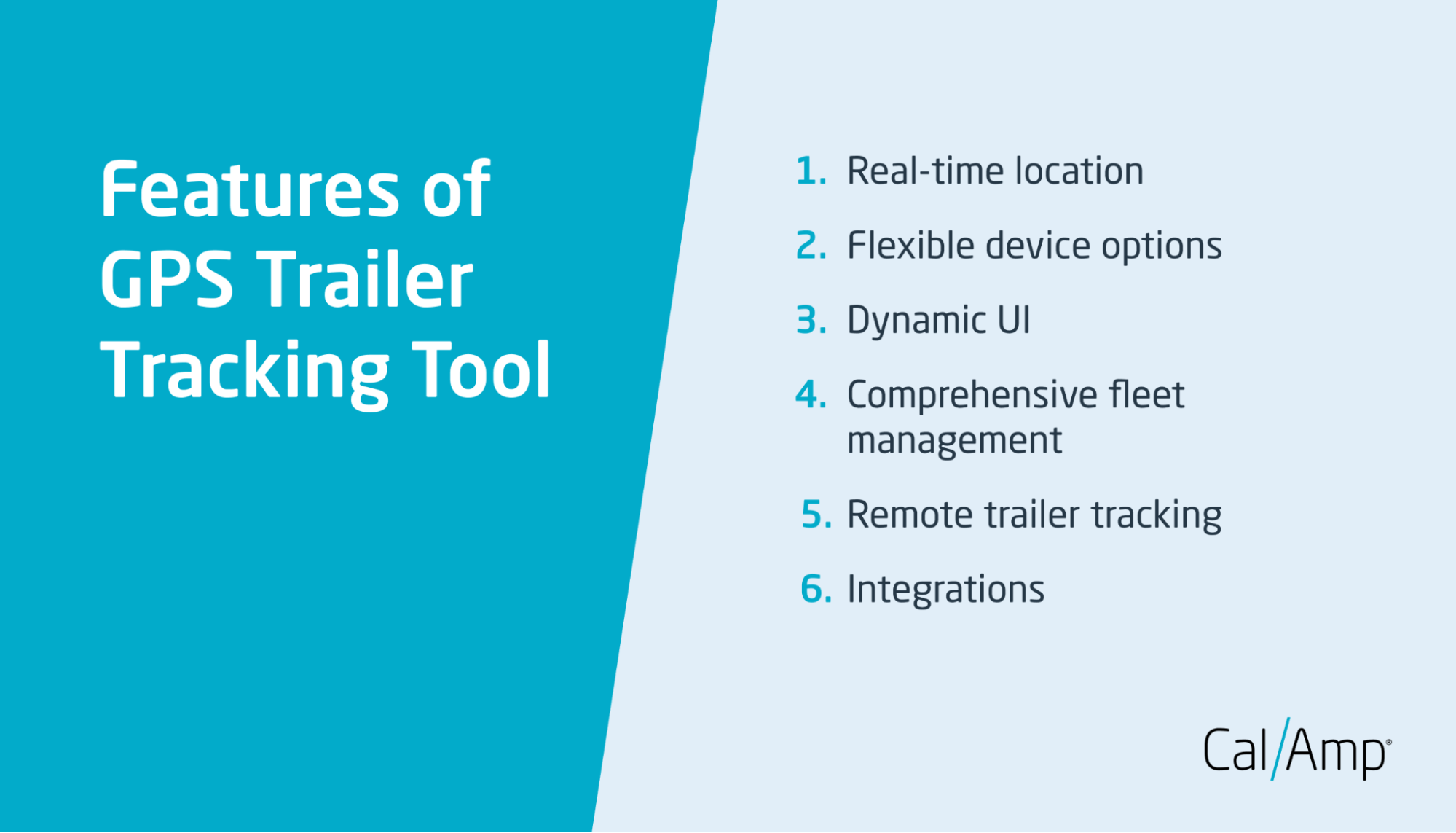 Key features of a GPS trailer tracking solution